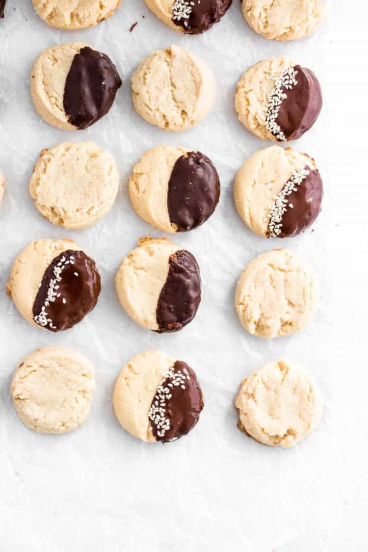 tahini maple cookies for the 93 who is going on 37