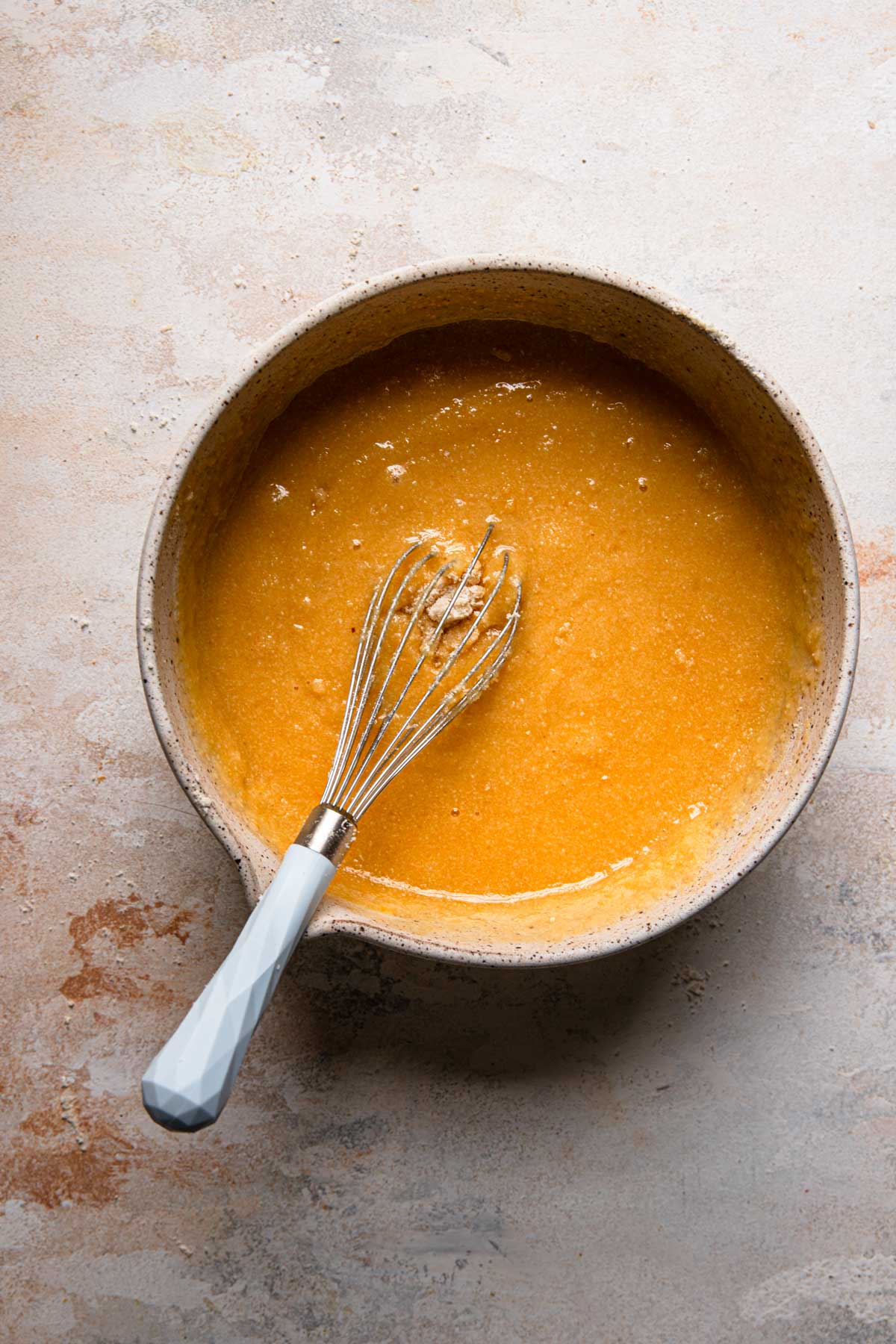 Passover cake batter.