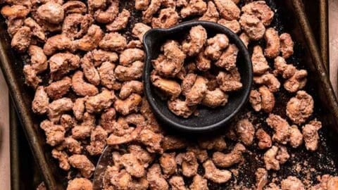 Homemade Candied Cashews (Oven Baked)