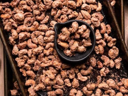 Homemade Candied Cashews (Oven Baked)