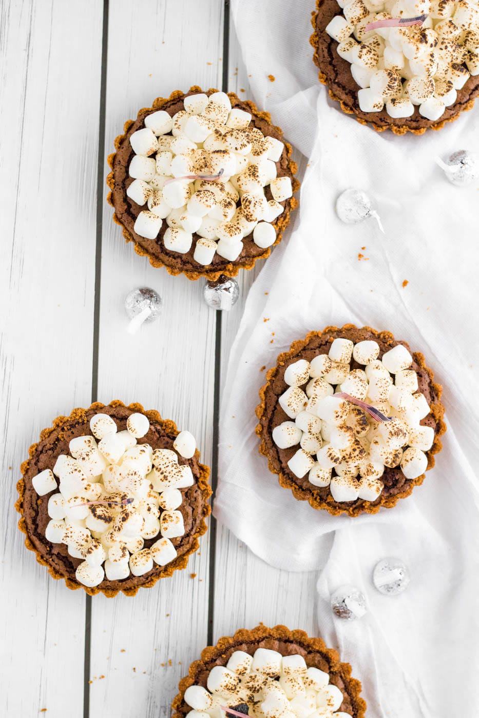 Hershey Brownie S'mores Pie, a delicious way to celebrate chocolate