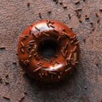 donuts with chocolate glaze