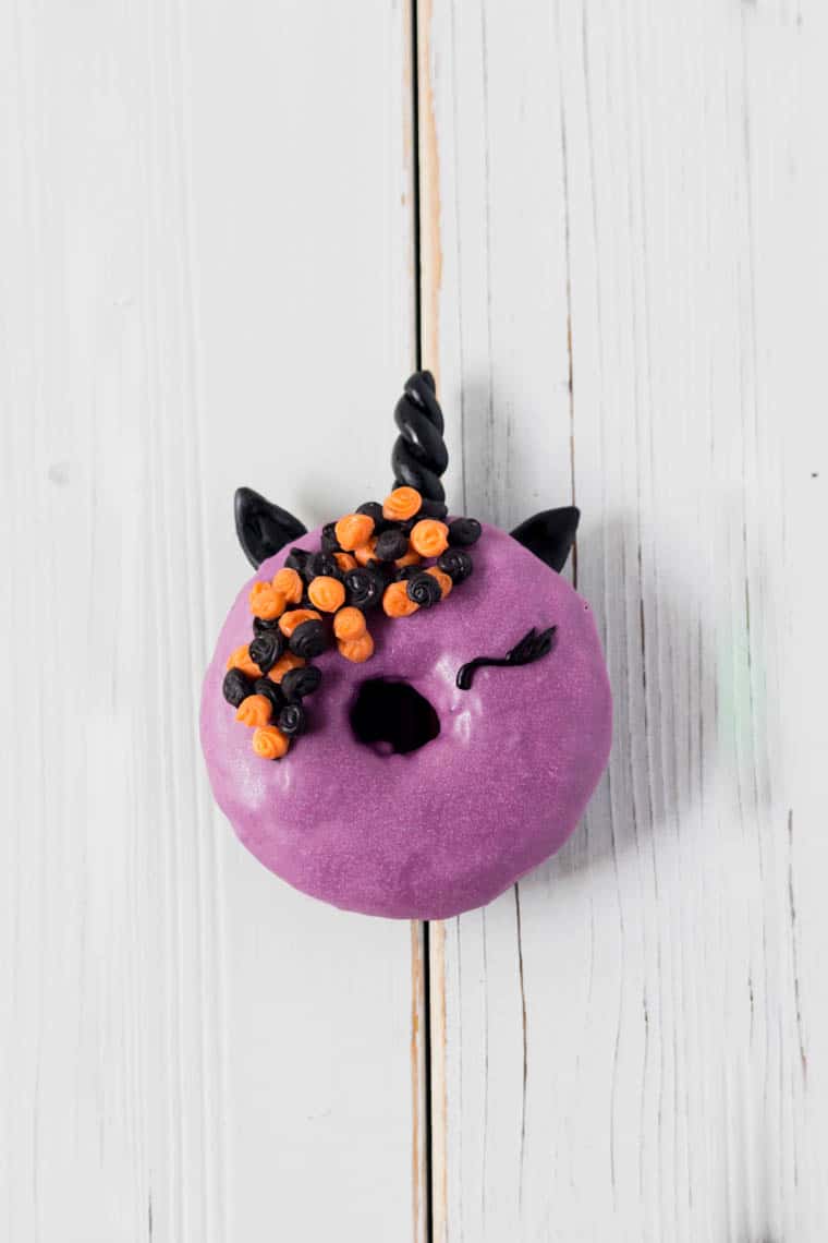  Halloween Unicorn Donuts