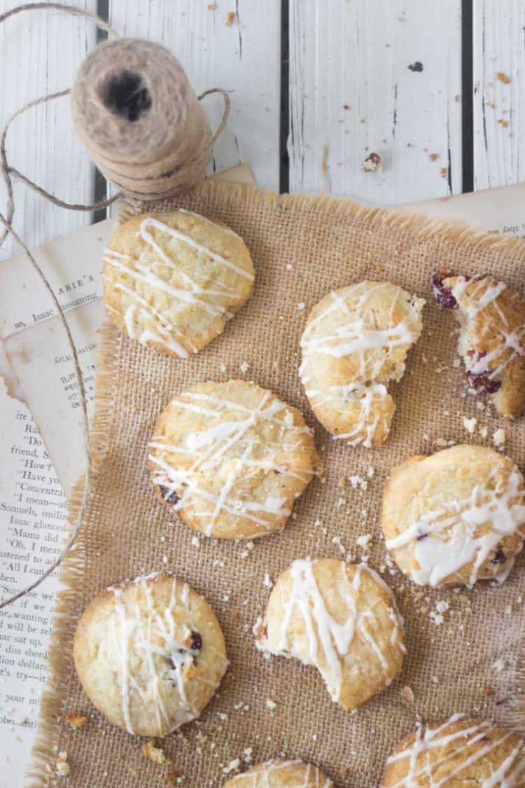 brandied cranberries cookies