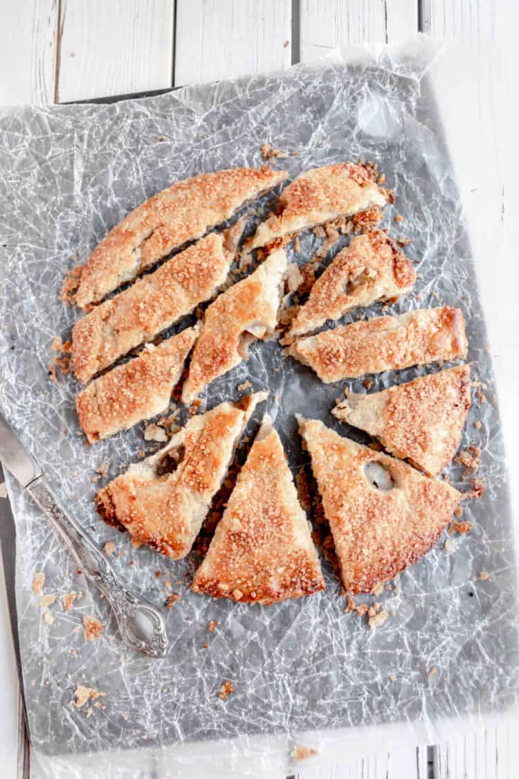 all about the crust apple pie