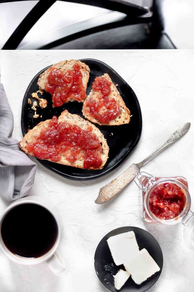 candied apple jam