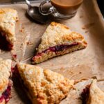 cranberry filled orange scones.