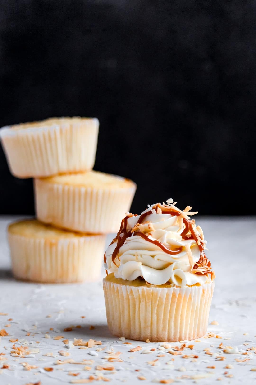 Coconut Dulche De Leche Cupcakes