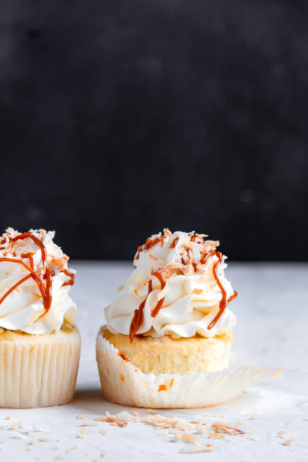 Coconut Dulche De Leche Cupcakes