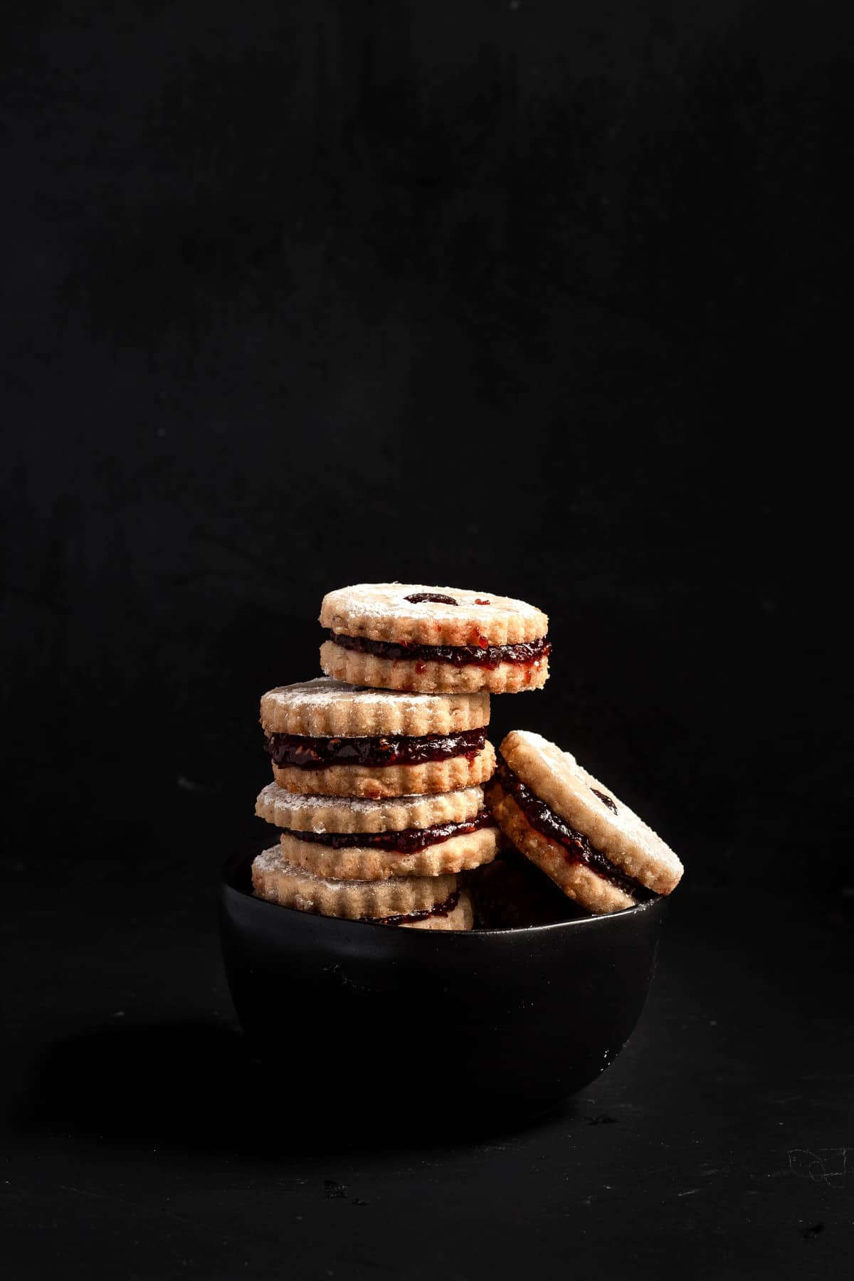 Cake Crumbs Linzer Cookies