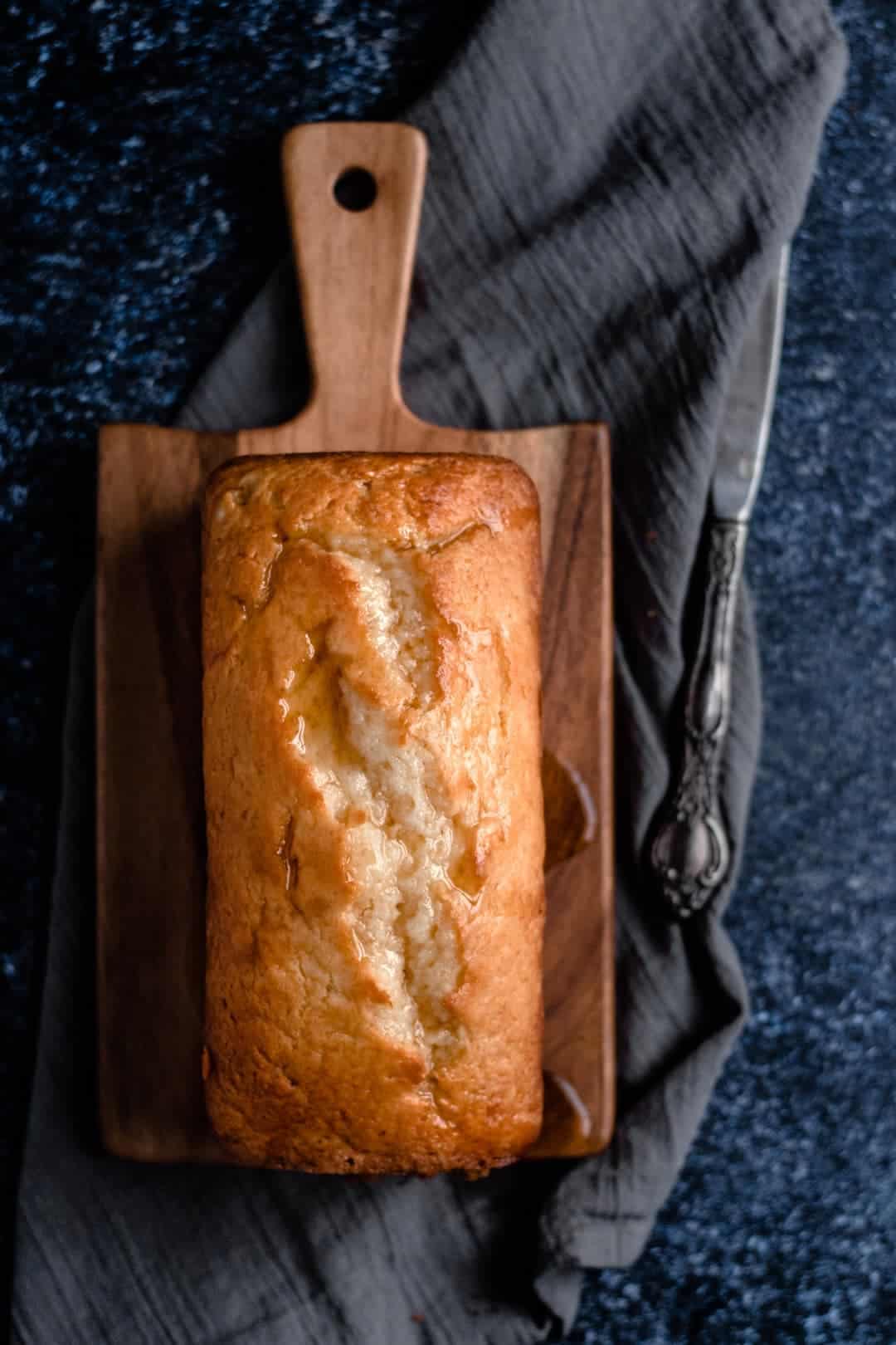 No Mixer Maple Pound cake One Sarcastic Baker