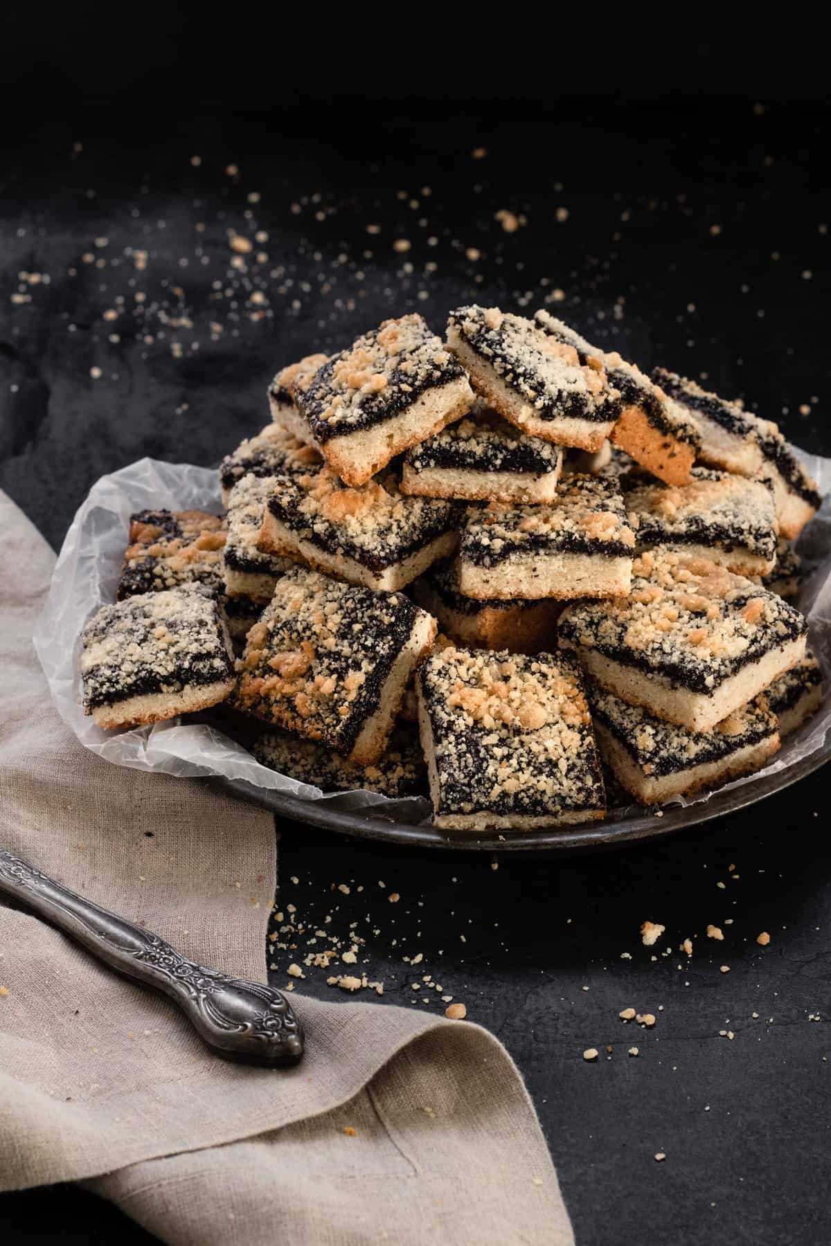 poppy seed bars