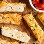 Cheese dip bread with a cheese dip recipe