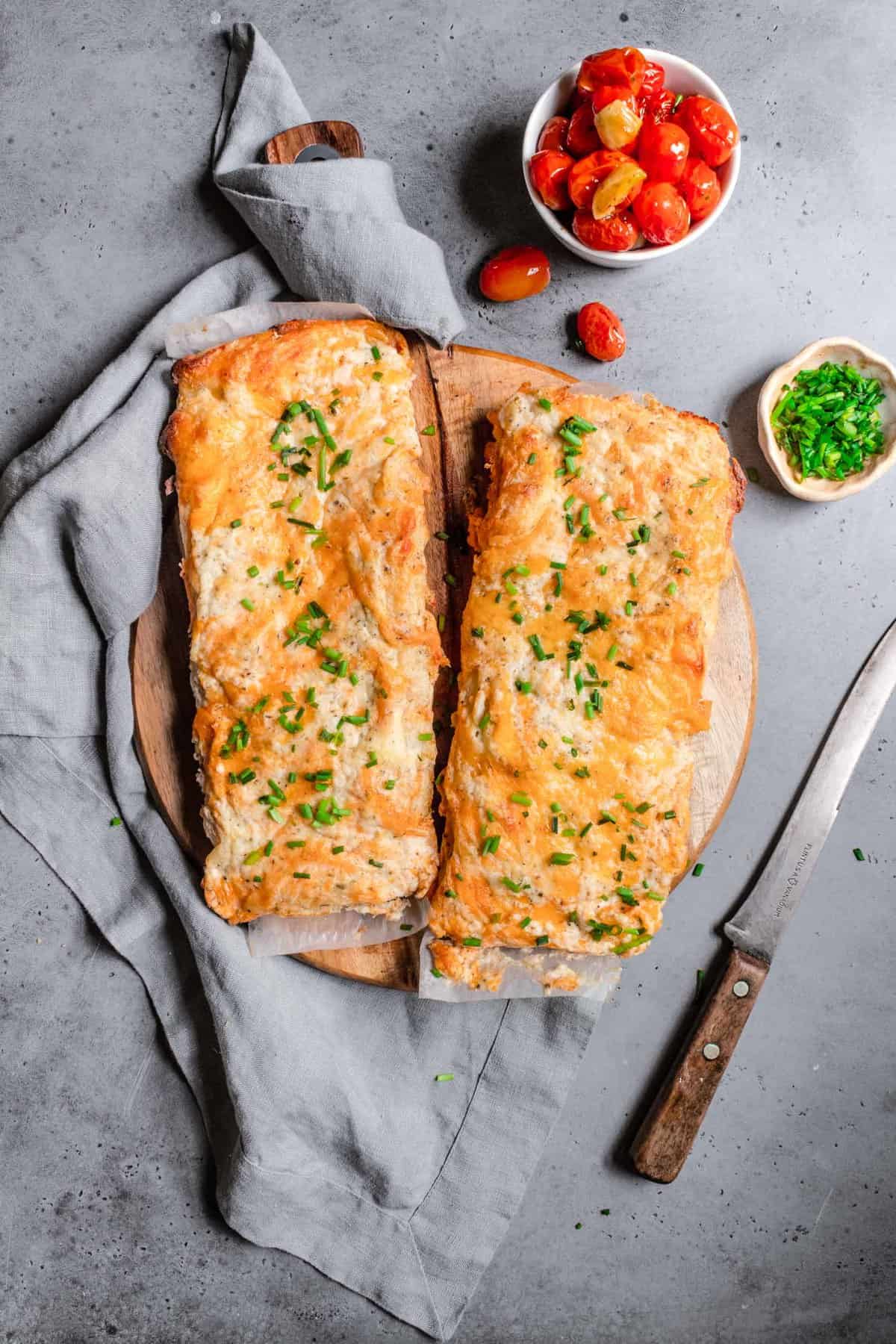 Cheese dip bread with a cheese dip recipe