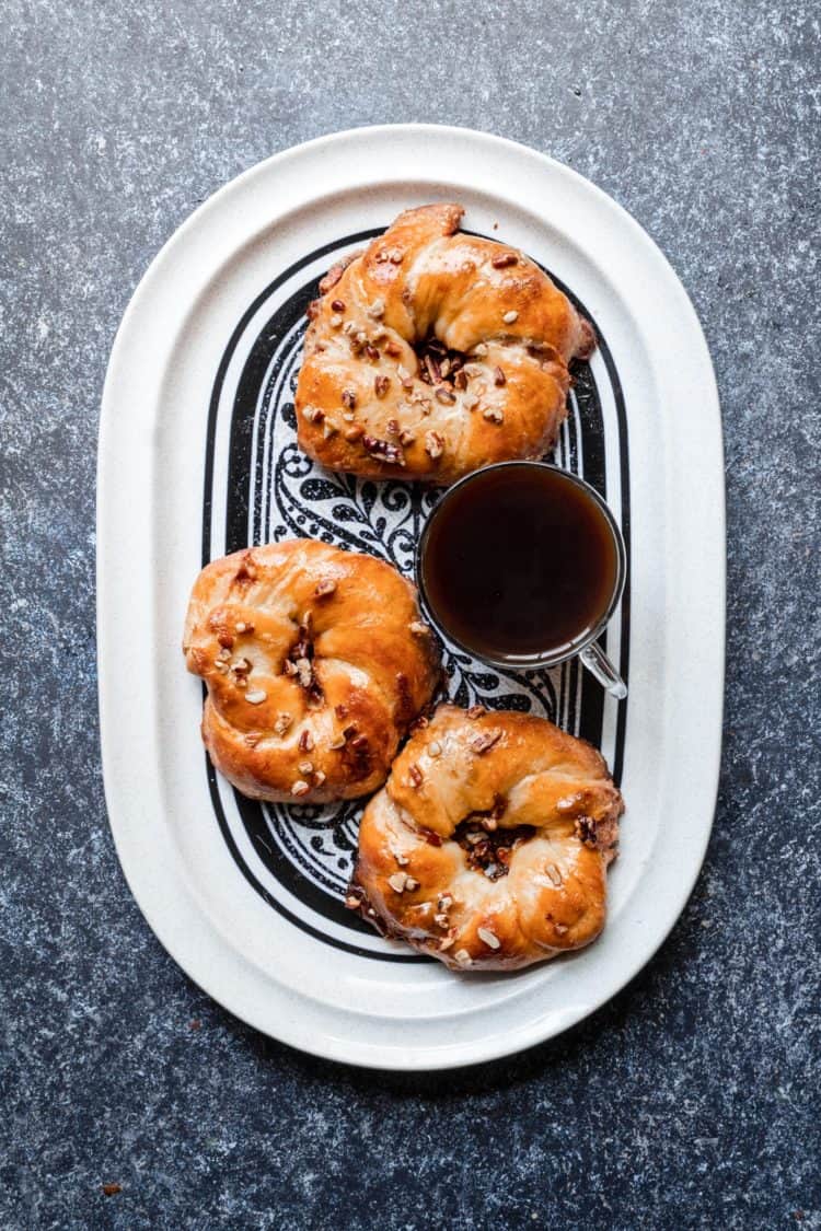 Cinnamon Coffee rings are sweet and comforting pastries.