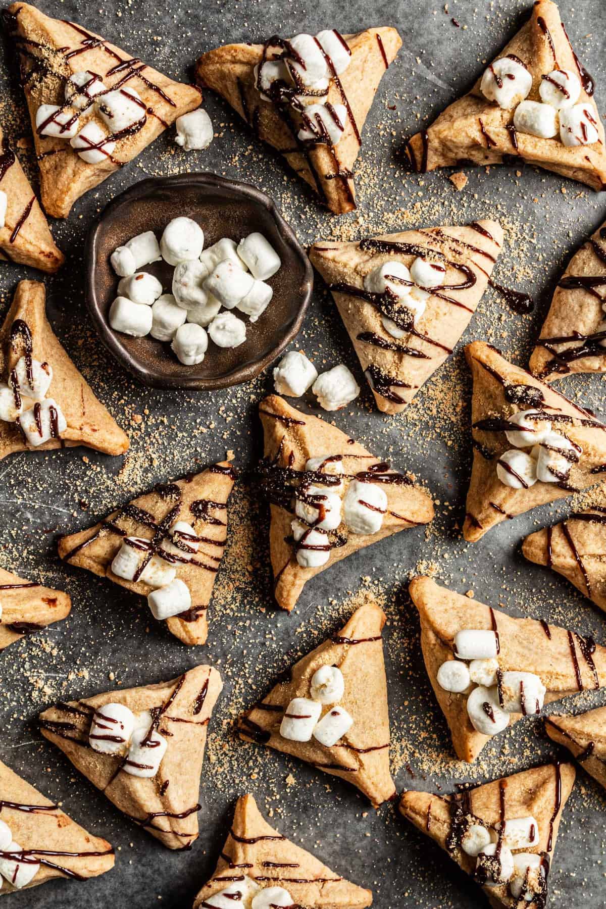 smores hamentashen