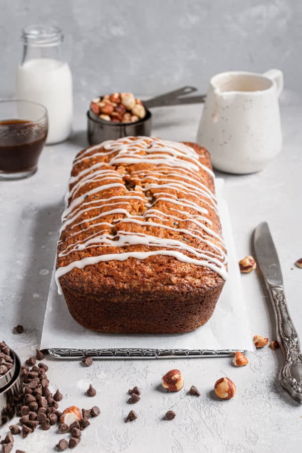 Chocolate Chips Hazelnut Bread Recipe