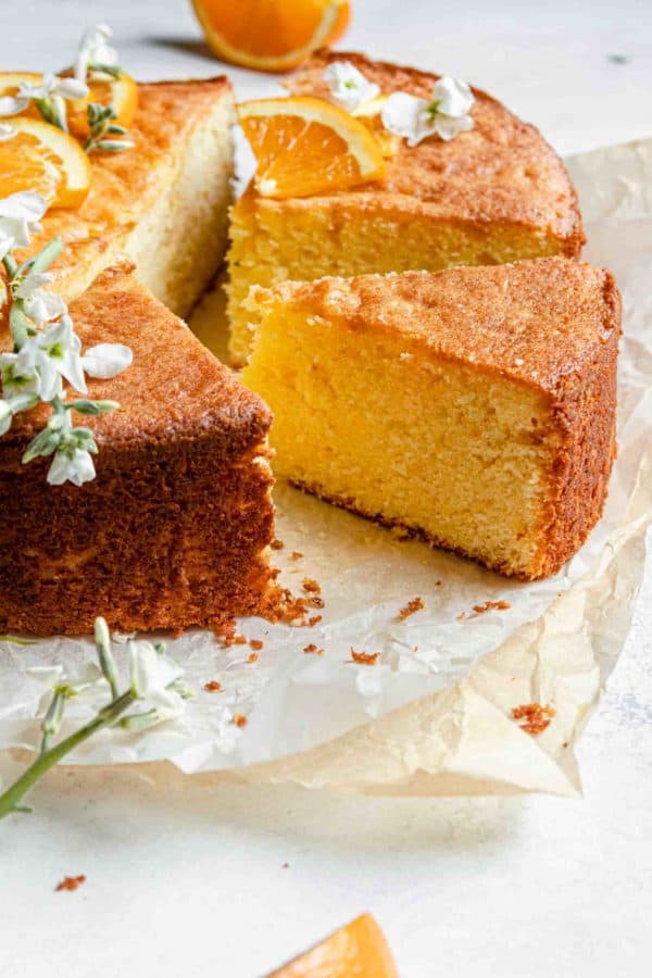 Orange Cream Cheese Cake a tender, soft, and loaded with orange flavor.
