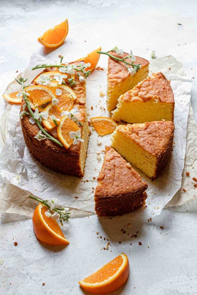 Orange Cream Cheese Cake a tender, soft, and loaded with orange flavor.