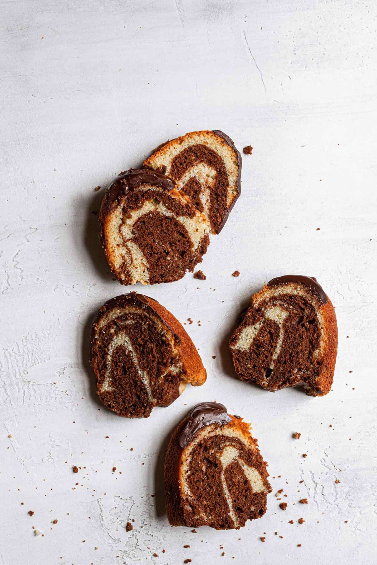 black and white marble cake recipe