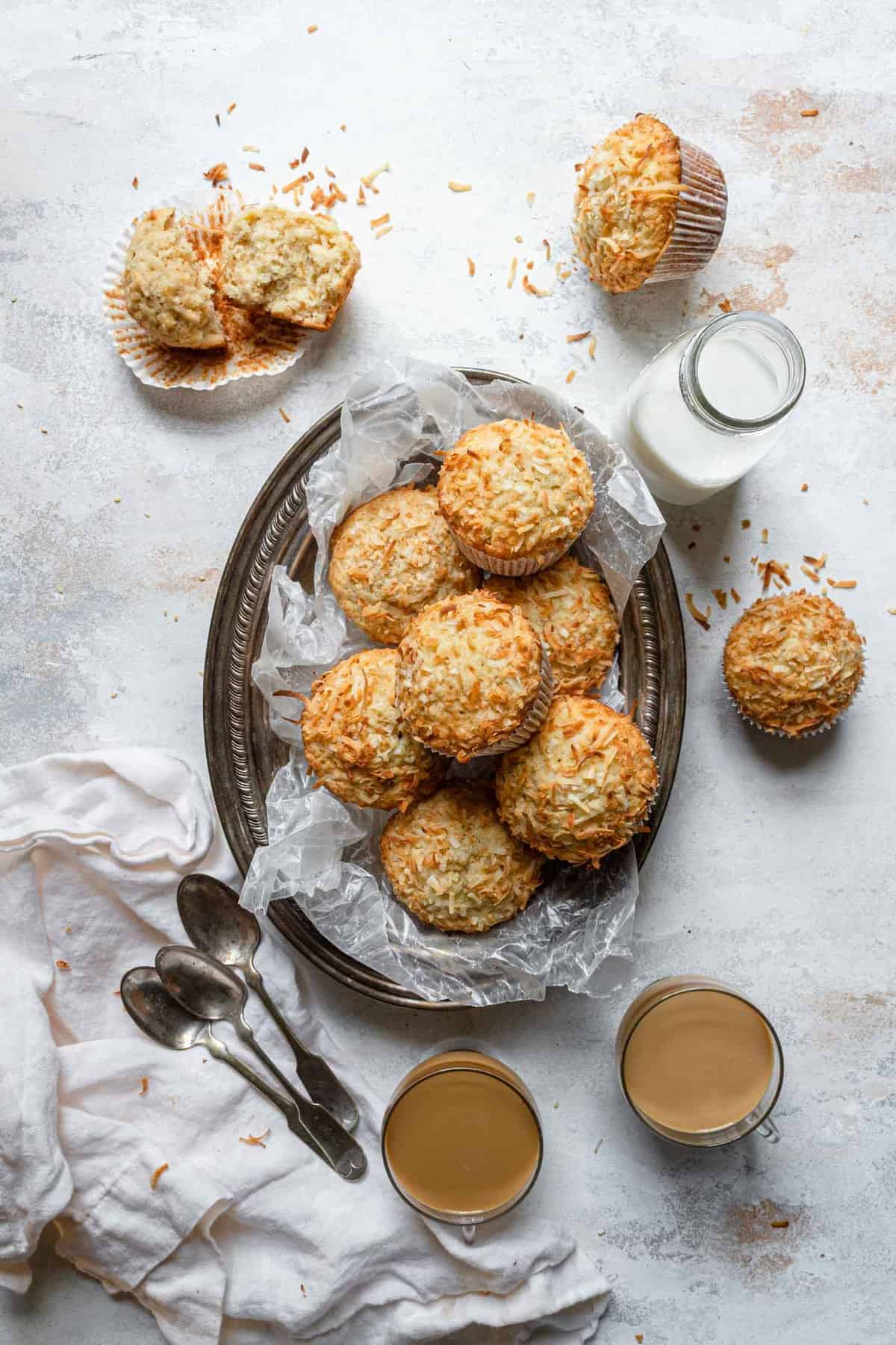 Toasted Coconut Banana Muffins recipe