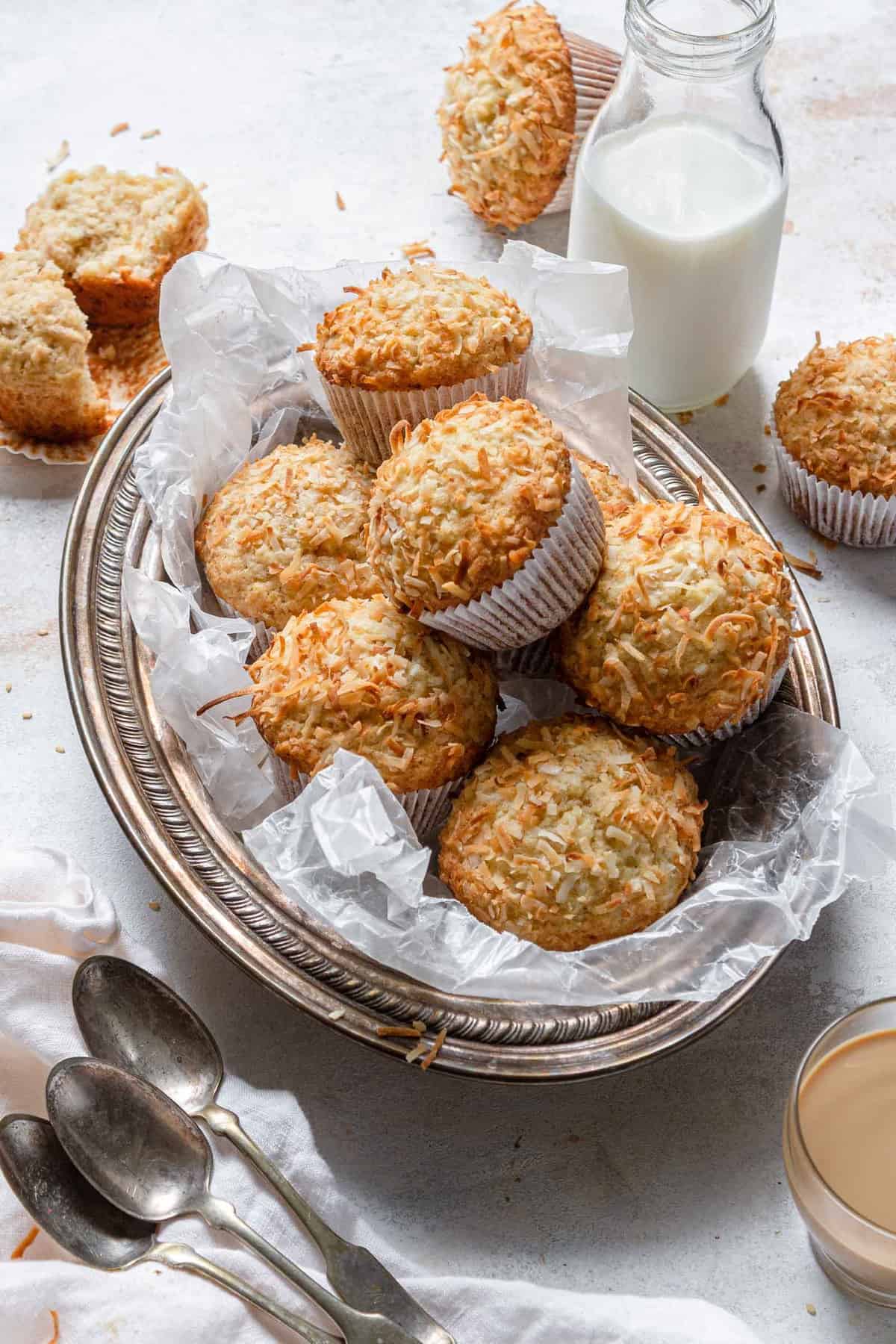 Toasted Coconut Banana Muffins recipe