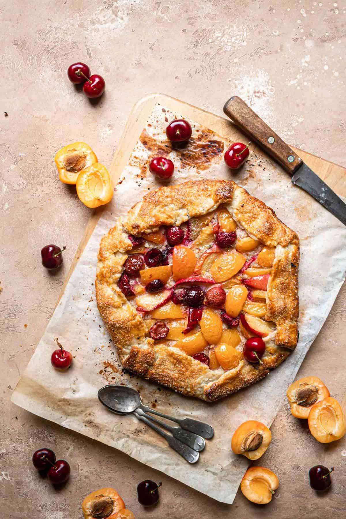 Stone Fruits Galette Recipe