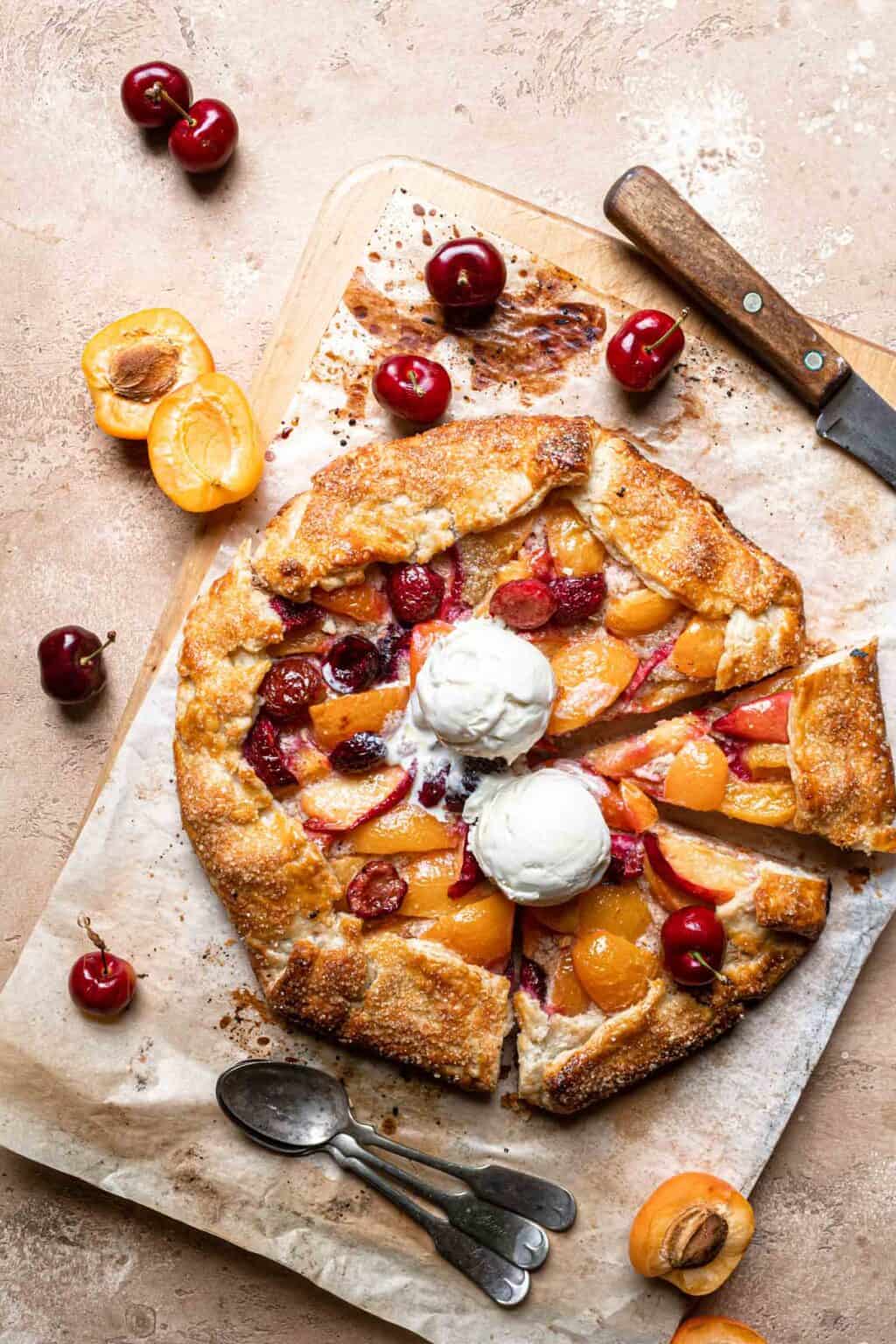 This Stone Fruits Galette is the ultimate summer treat.