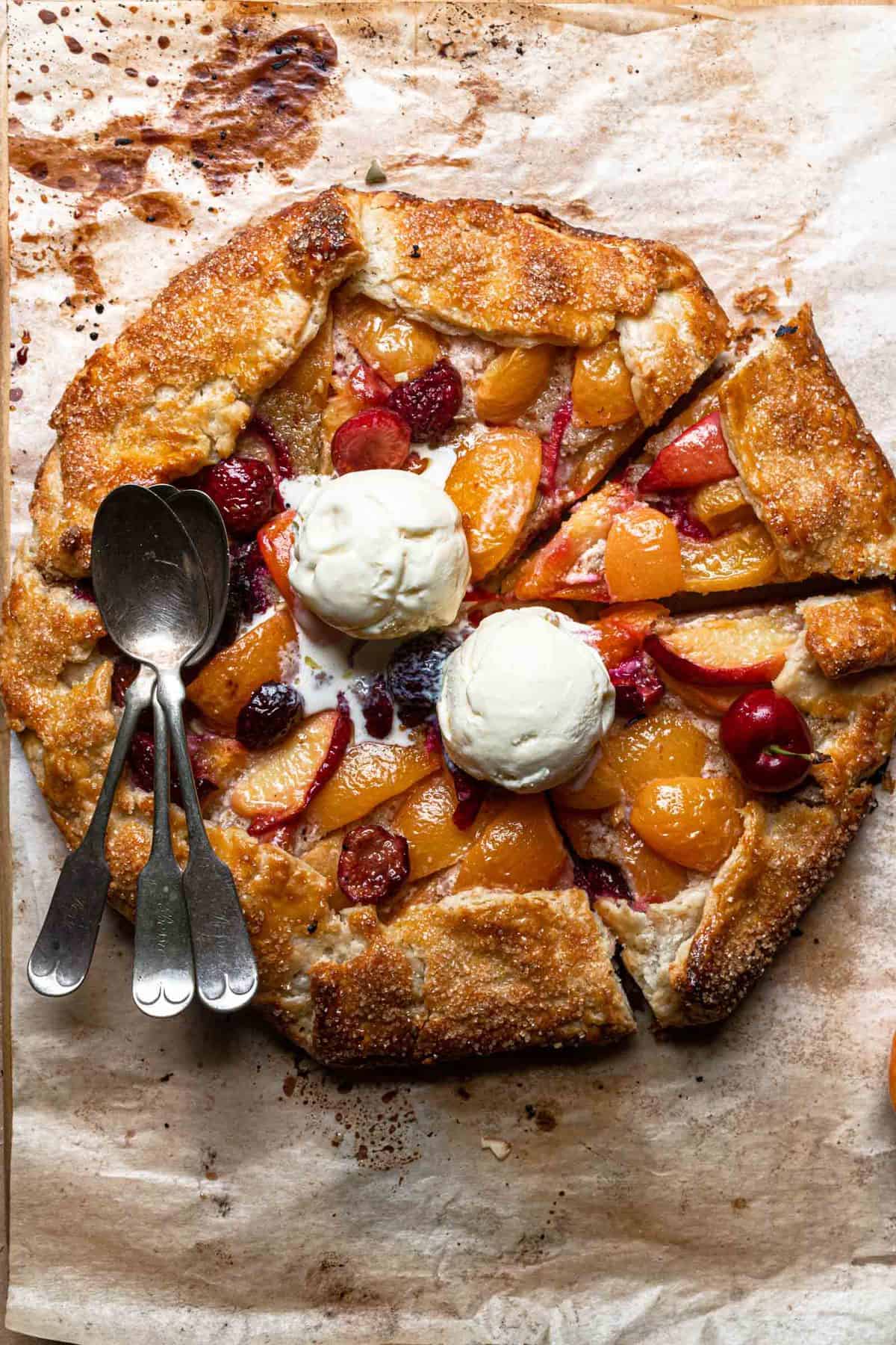 Stone Fruits Galette Recipe