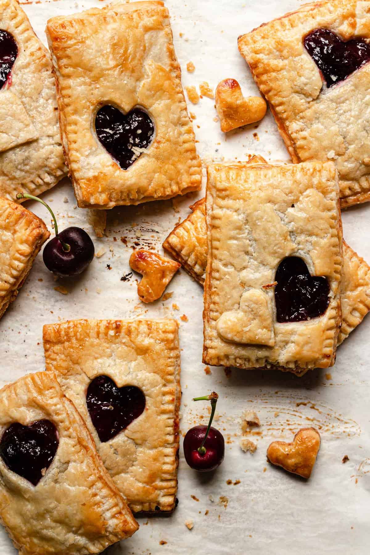 Cherry cream cheese hand pies recipe