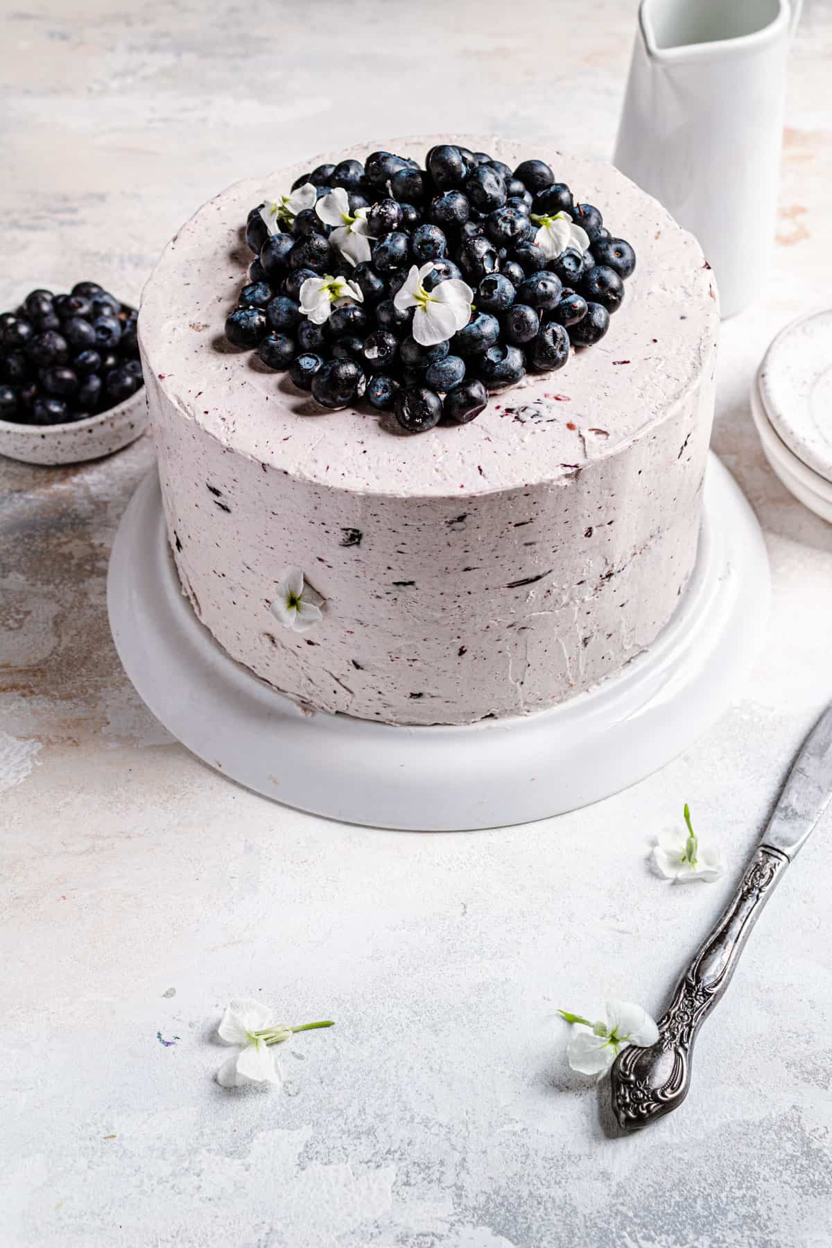 Blueberry Cinnamon Cake