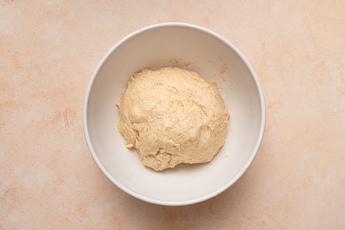 smooth dough in a bowl