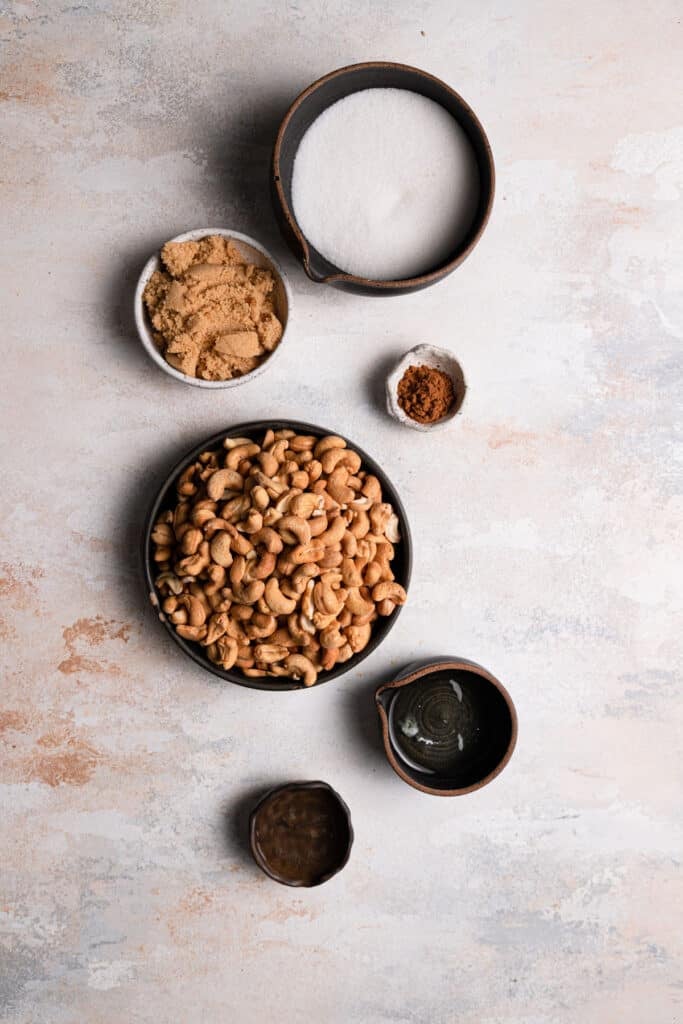 Candied Cashews Super fast and super easy recipe.