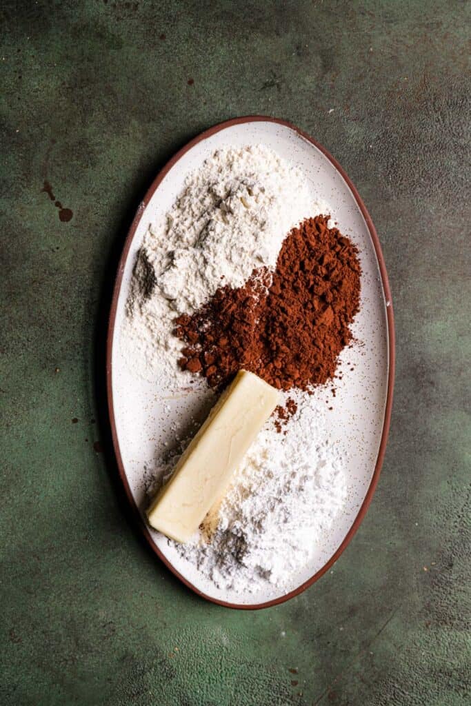 Chocolate Halva Sandwich Cookies, Soft, crispy chocolate shortbread