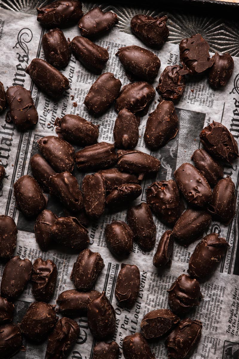 Chocolate covered pecans