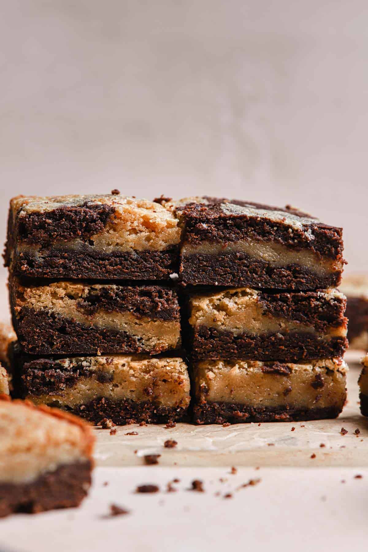 Brownie blondies bars