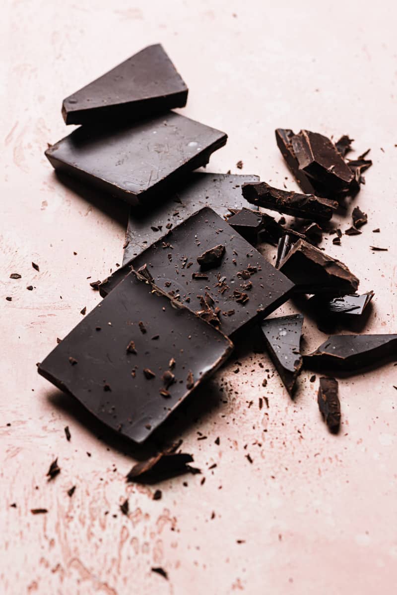 Chopped unsweetened chocolate