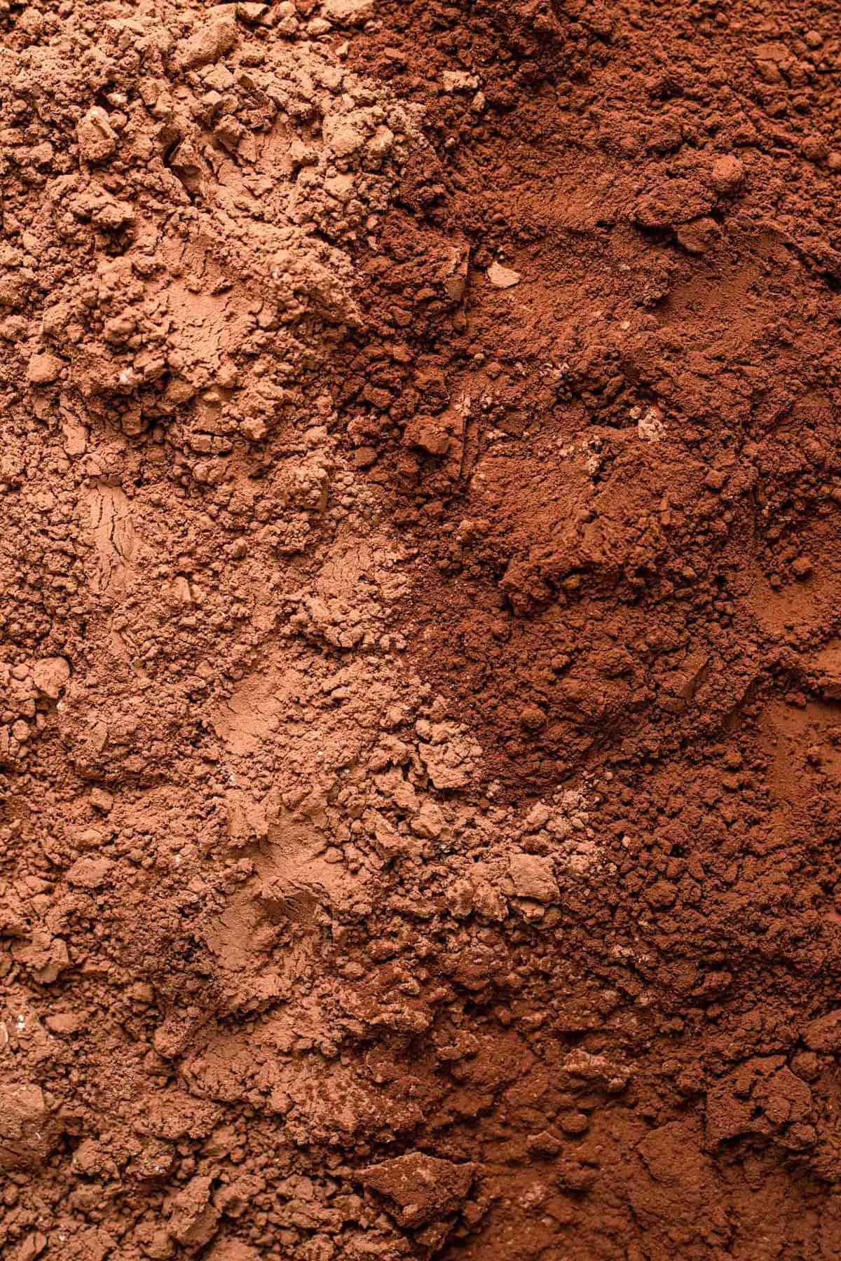 Natural cocoa powder vs. dutch cocoa