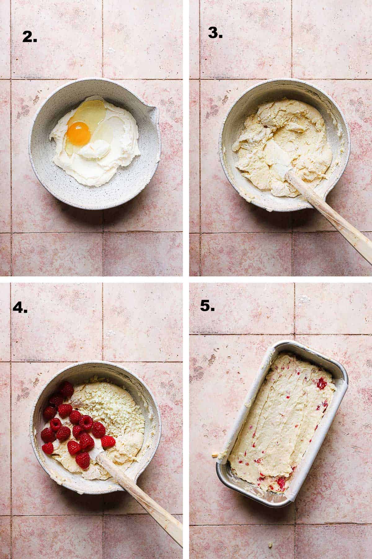How to make raspberry white chocolate cake