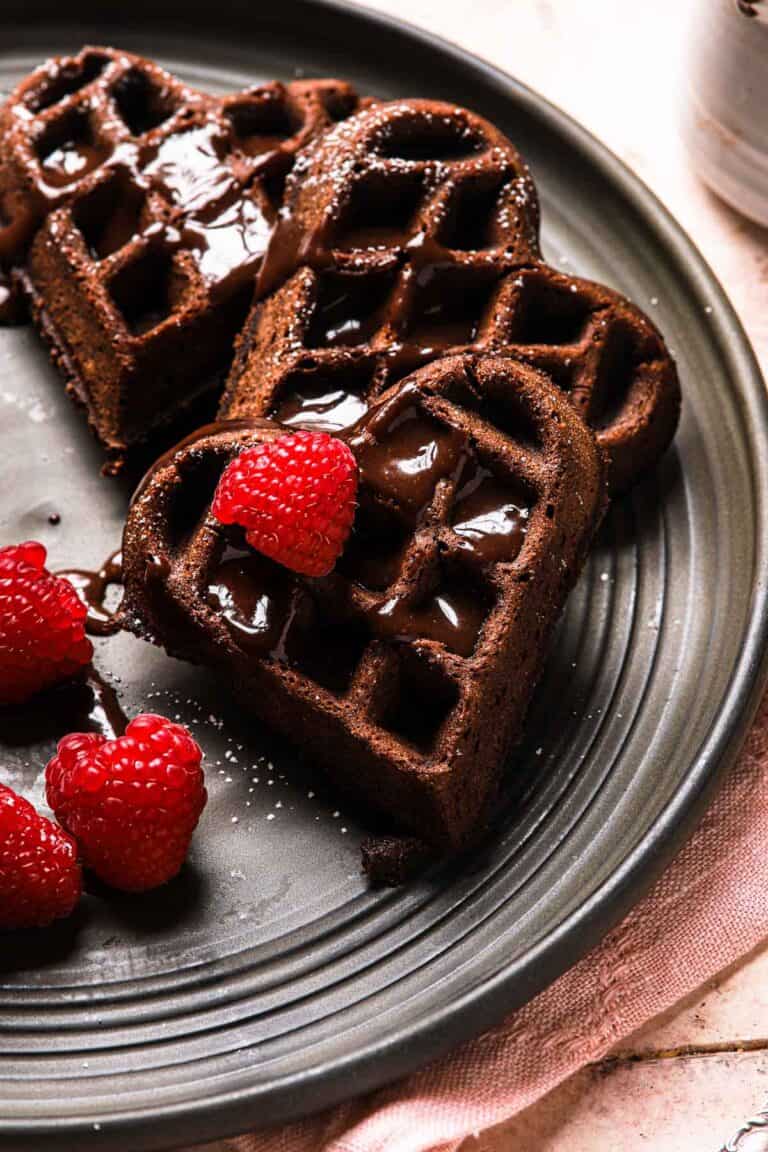 The Best Chocolate Waffles Recipe One Sarcastic Baker