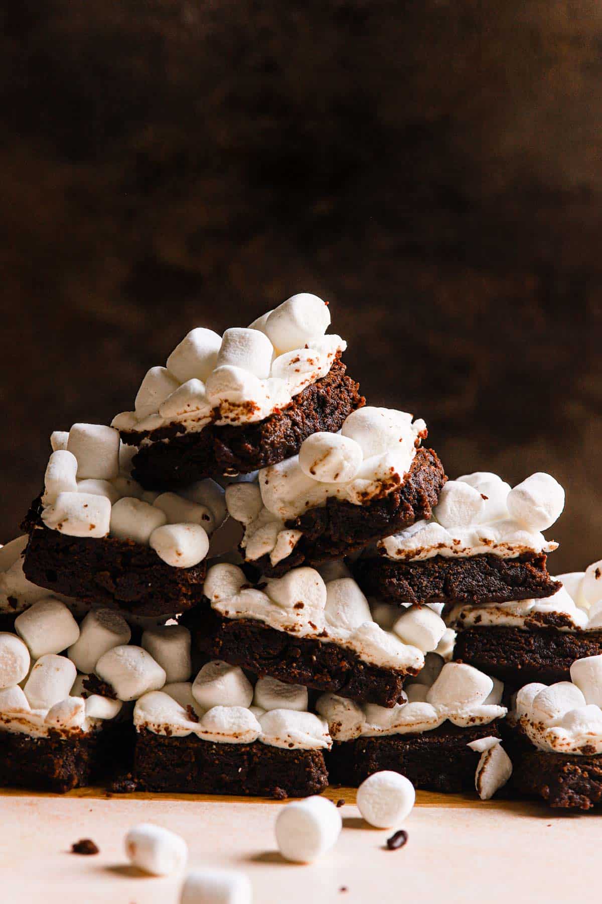 hot chocolate brownies