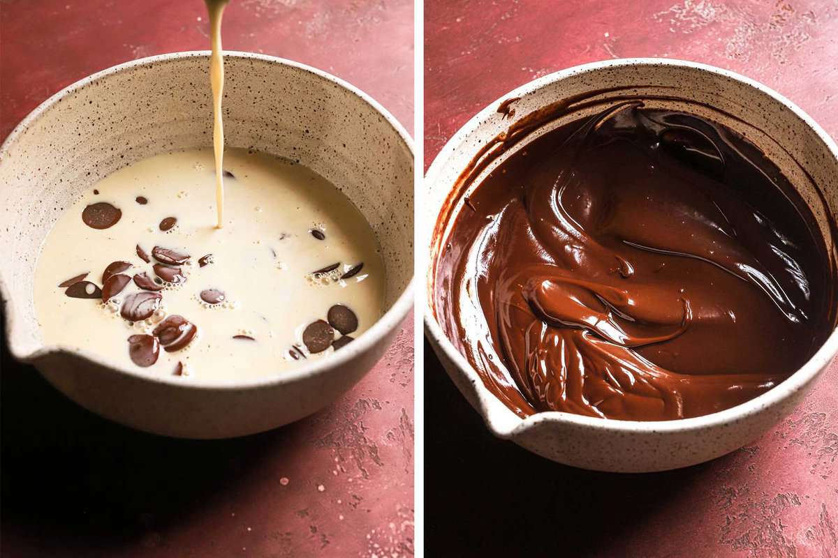 How to make chocolate ganache 
