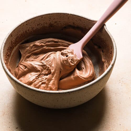 Chocolate Whipped Cream Recipe, easy and stable