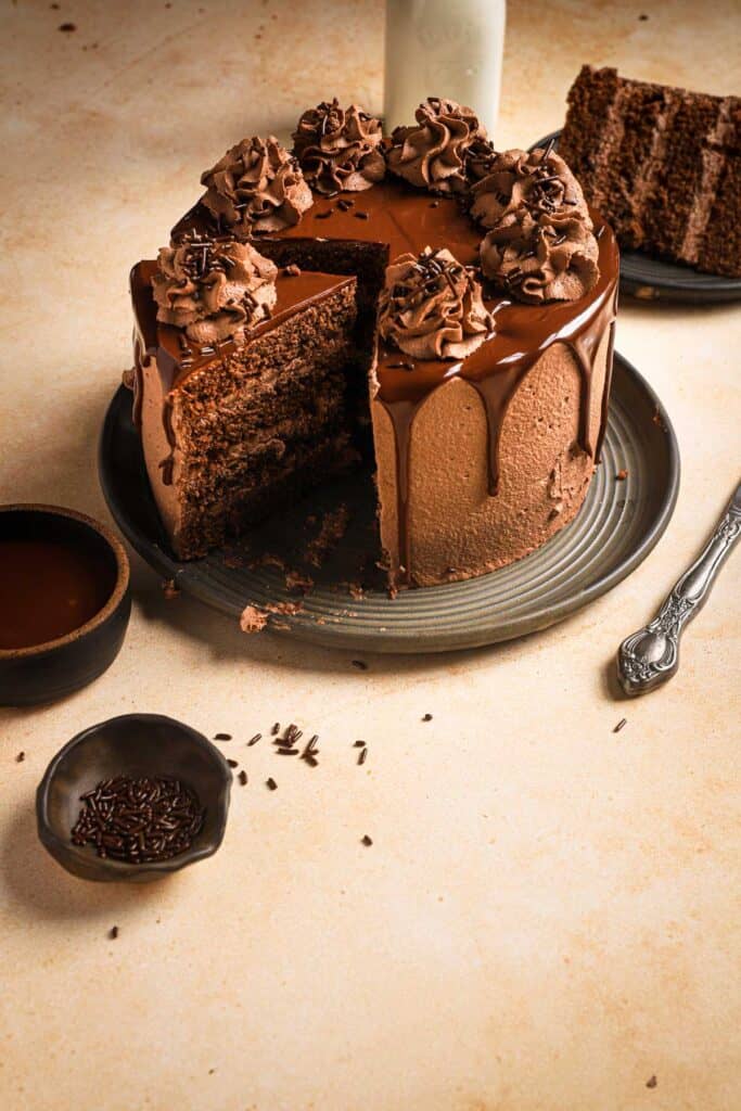 Chocolate drip cake the perfect recipe one sarcastic baker