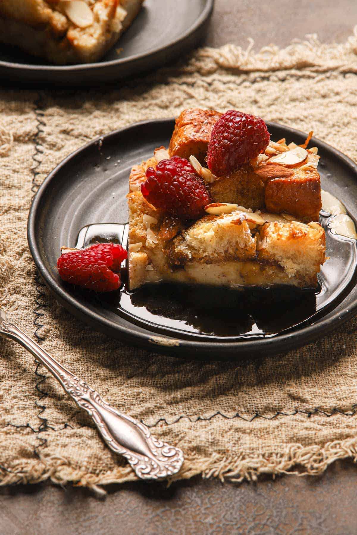 a plate with french toast