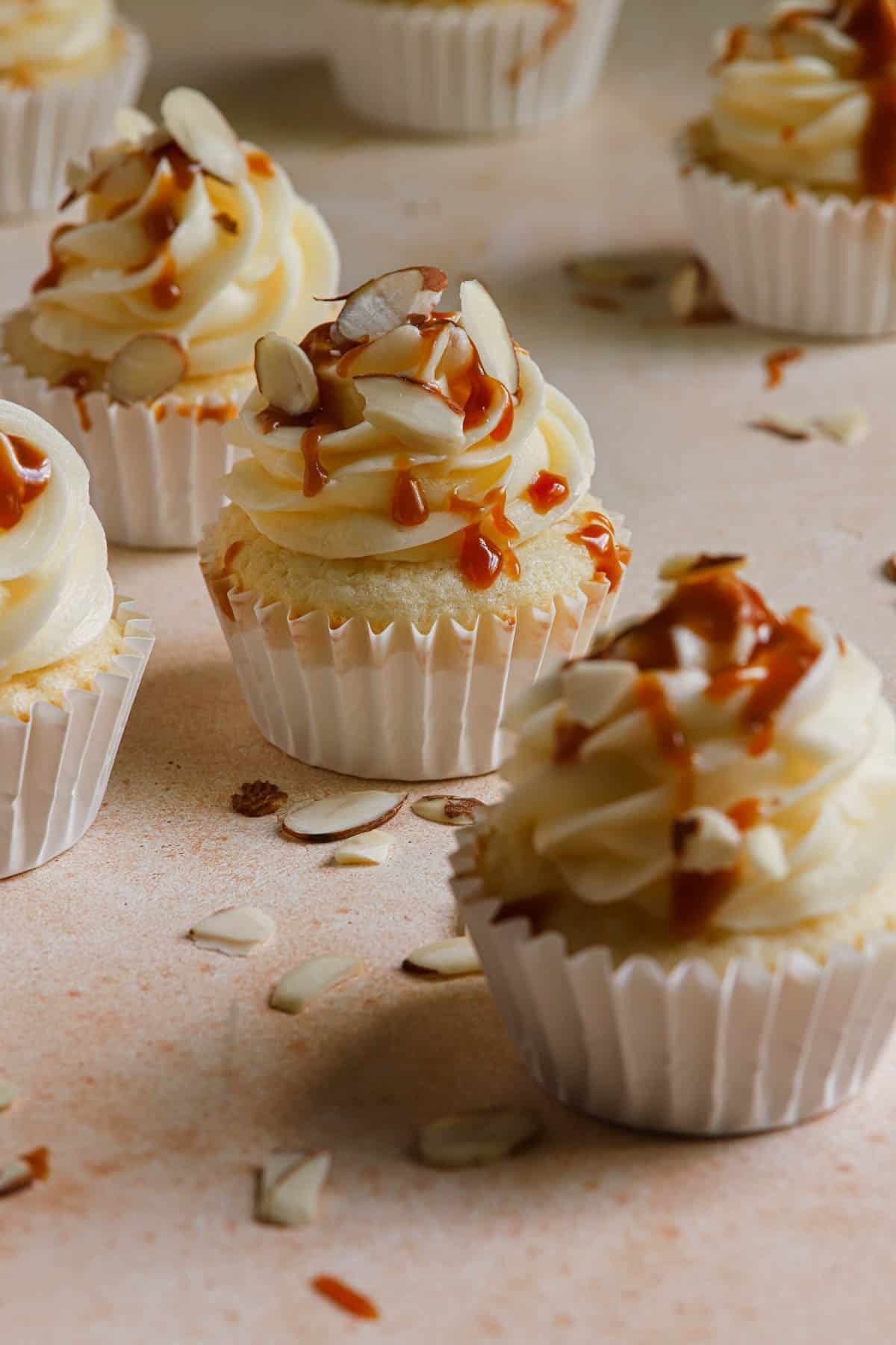 Almond Cupcakes Recipe One Sarcastic Baker