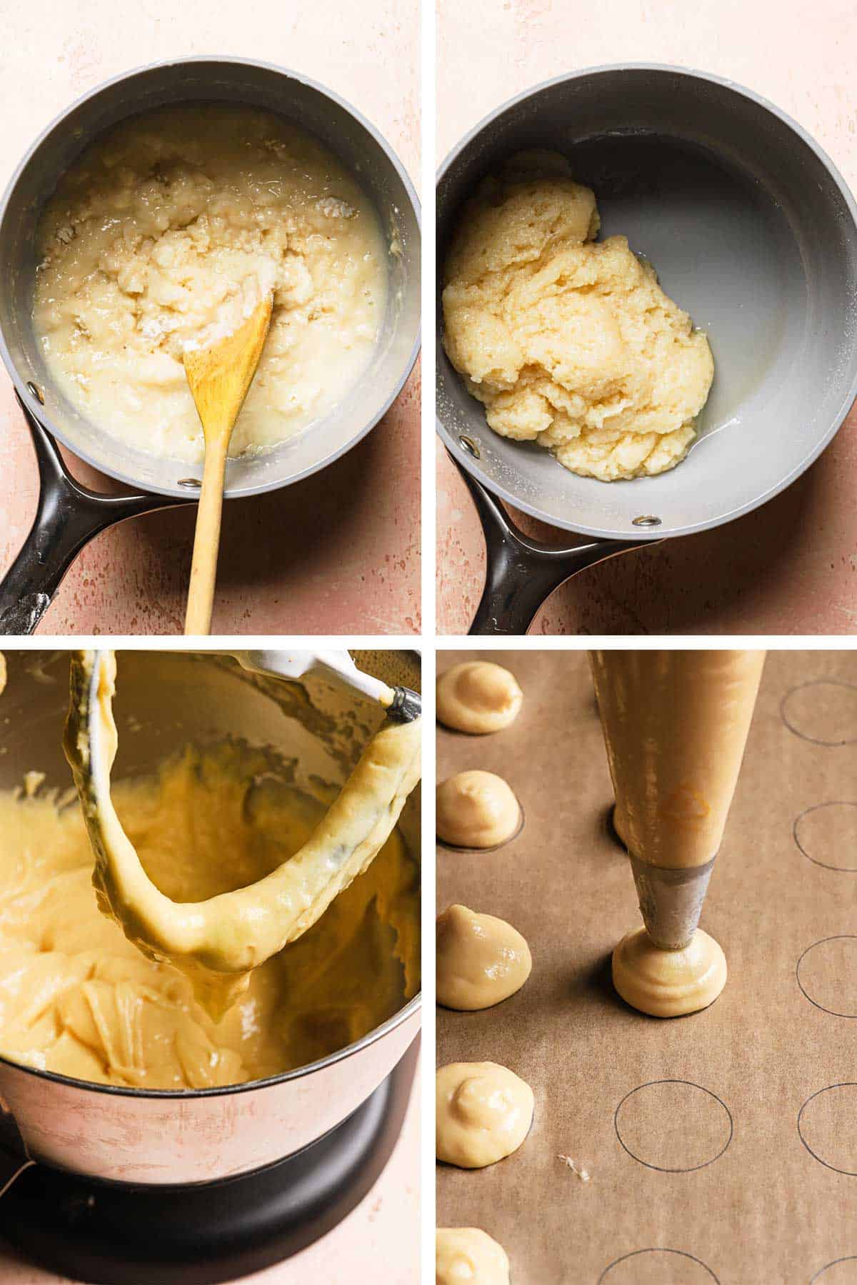 How to make chou a la creme pastries