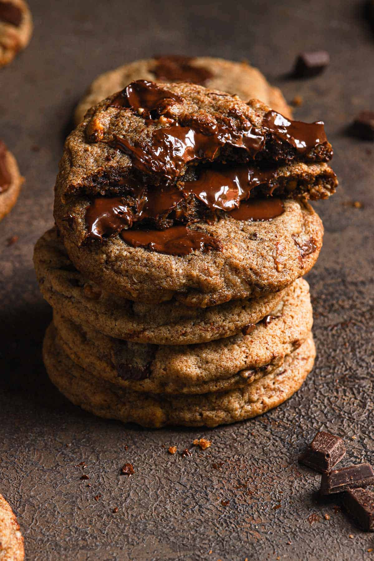 cookies in a pile