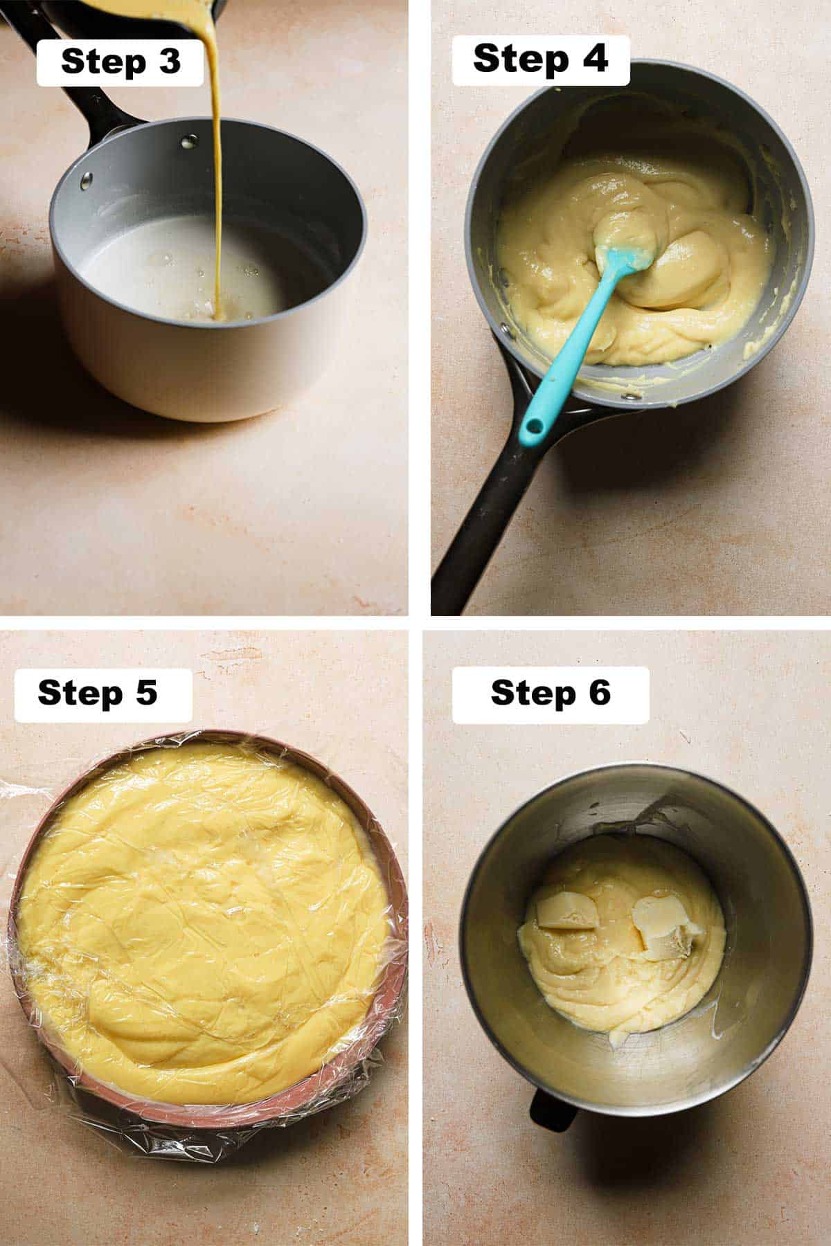 how to make moussellin cream