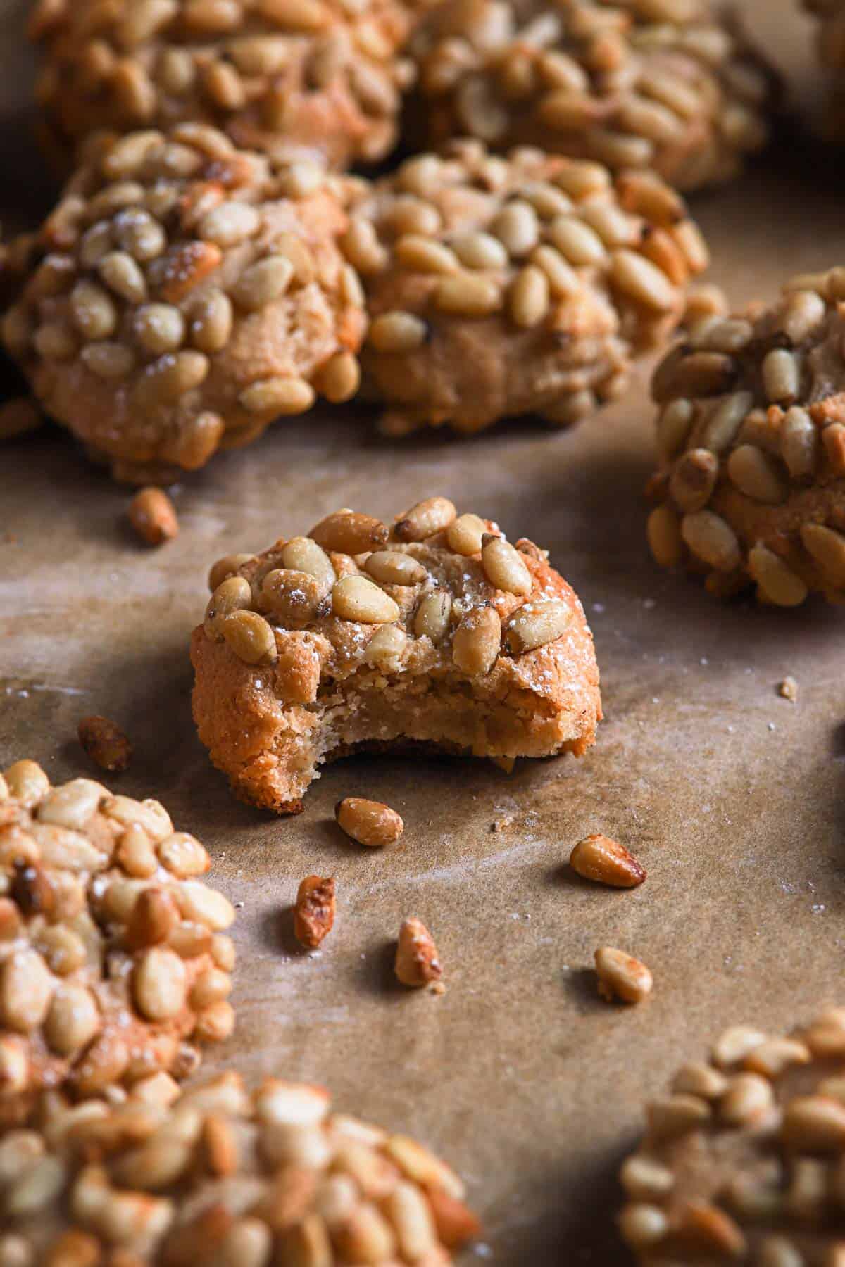 chewy almond cookie